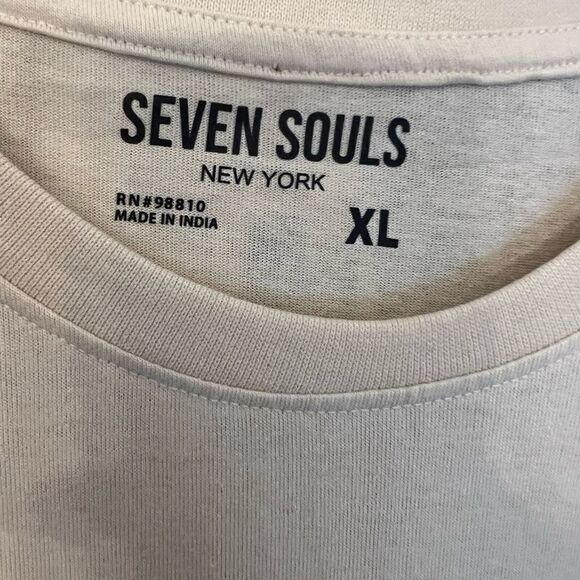 NWT Seven Souls New York The End Is Near Men’s T-shirt. Size XL. - Picture 4 of 13